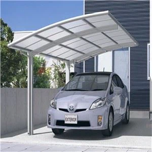 Polykarbonaatti L-tyypin carport