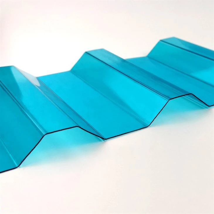 DIY Plastic Roof Covering Corrugated Polycarbonate Sheet