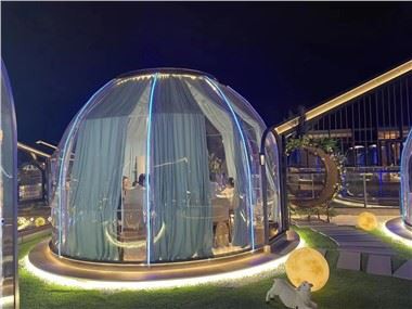 4 hengen Clear Geodeic Glamping Igloo Bubble Dome House